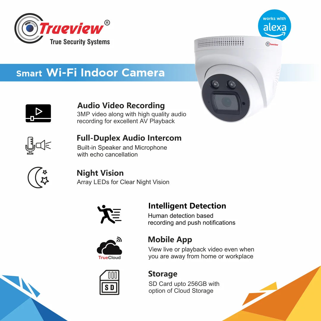 3MP WiFi Dome Camera